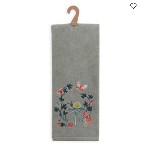 Snail Vignette Kitchen Towel - Green, NWT - Picture 1 of 3